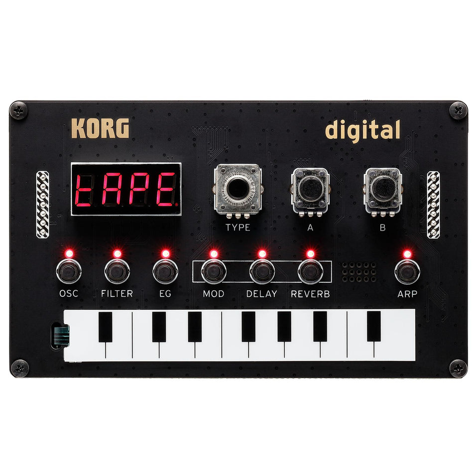 Korg Nu:Tekt NTS-1 Digital DIY Synthesizer Kit w/ Izotope Ozone Elements NTS1