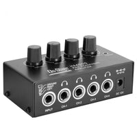 On-Stage HA4000 4-Channel Pro Headphone Amplifier