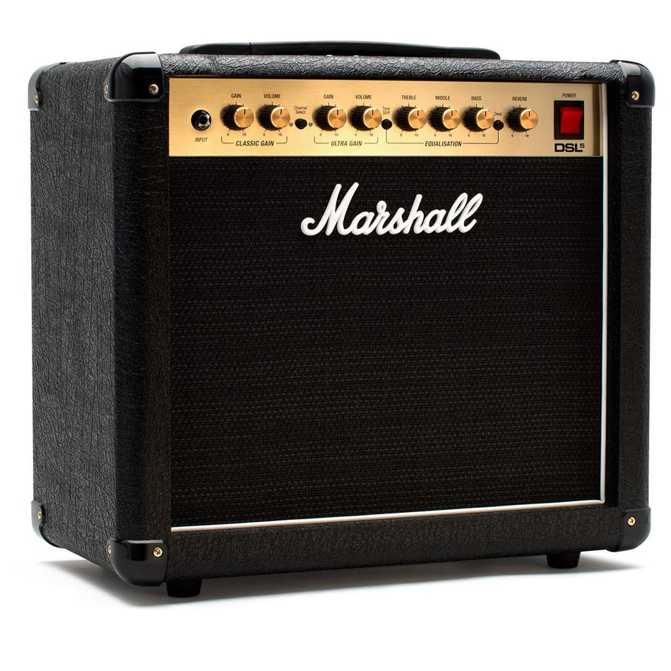Marshall DSL5CR 1x10" 5-Watt Tube Combo Amplifier 5W DSL-5 Guitar Amp Valve