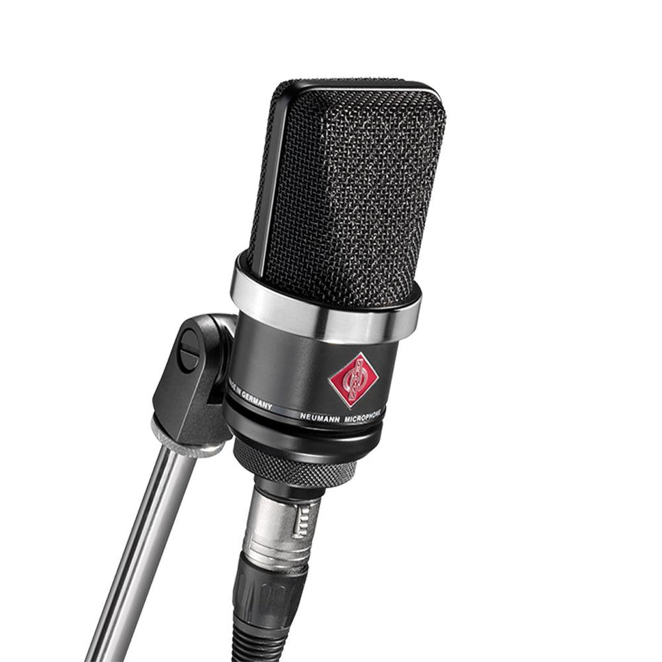 Neumann Black TLM 102 Condenser Microphone with Stand Mount