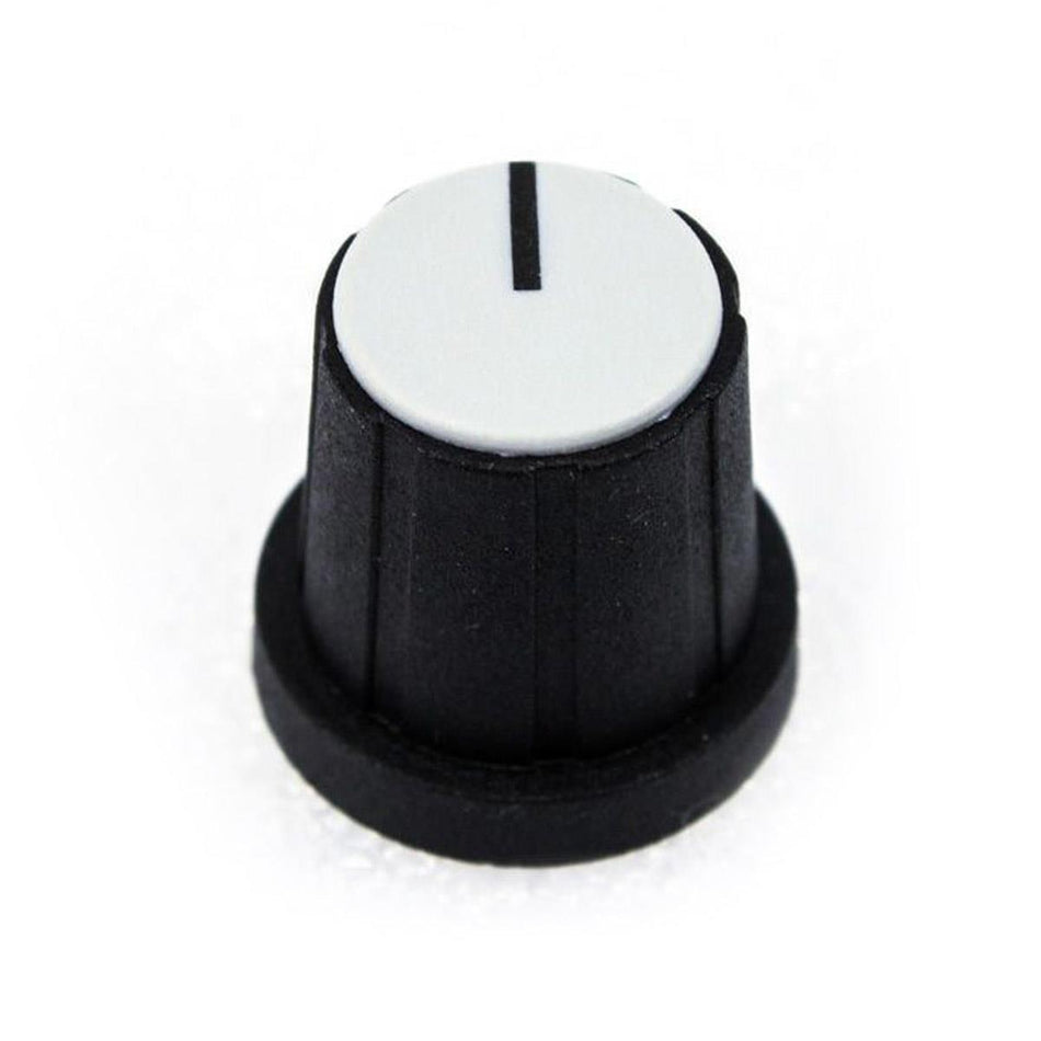 PixelGear 17mm Black 18-Point Knob w/ Gray Cap with Line - Rane