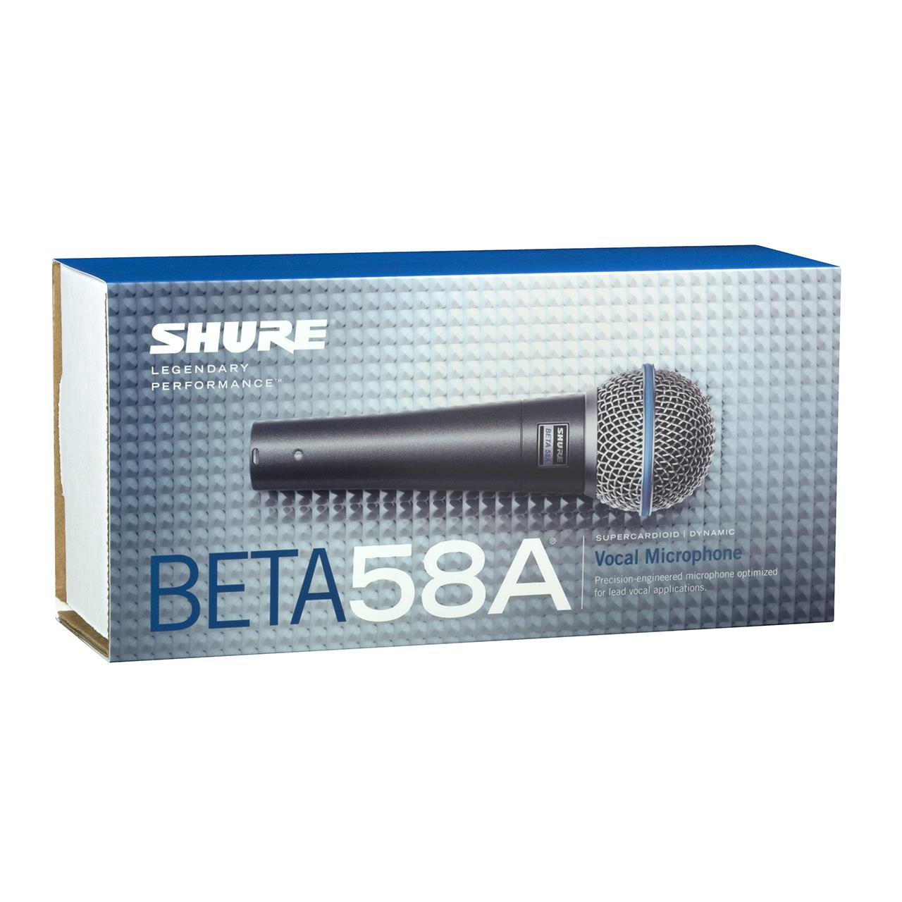 Shure Beta 58A Supercardiod Dynamic Vocal Microphone – Pixel Pro Audio
