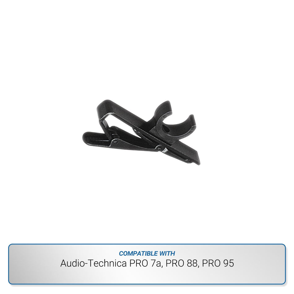 Audio-Technica Lavalier Clip compatible with PRO 7a, PRO 88, PRO 95
