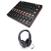 Akai MIDIMix MIDI Control Suface Bundle with Samson SR350 Headphones
