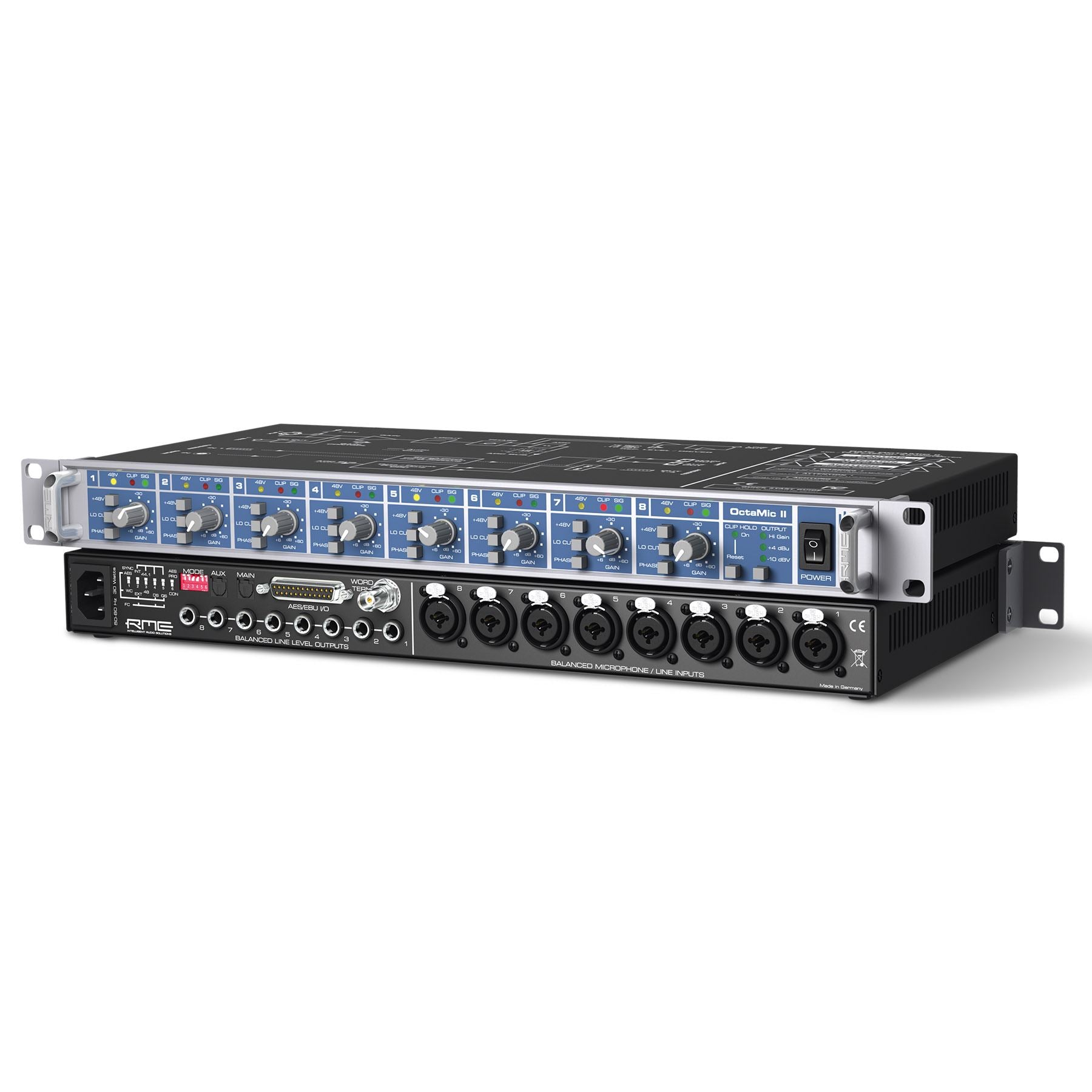 RME OctaMic II 8-Channel Mic Preamp & AD Converter – Pixel Pro Audio