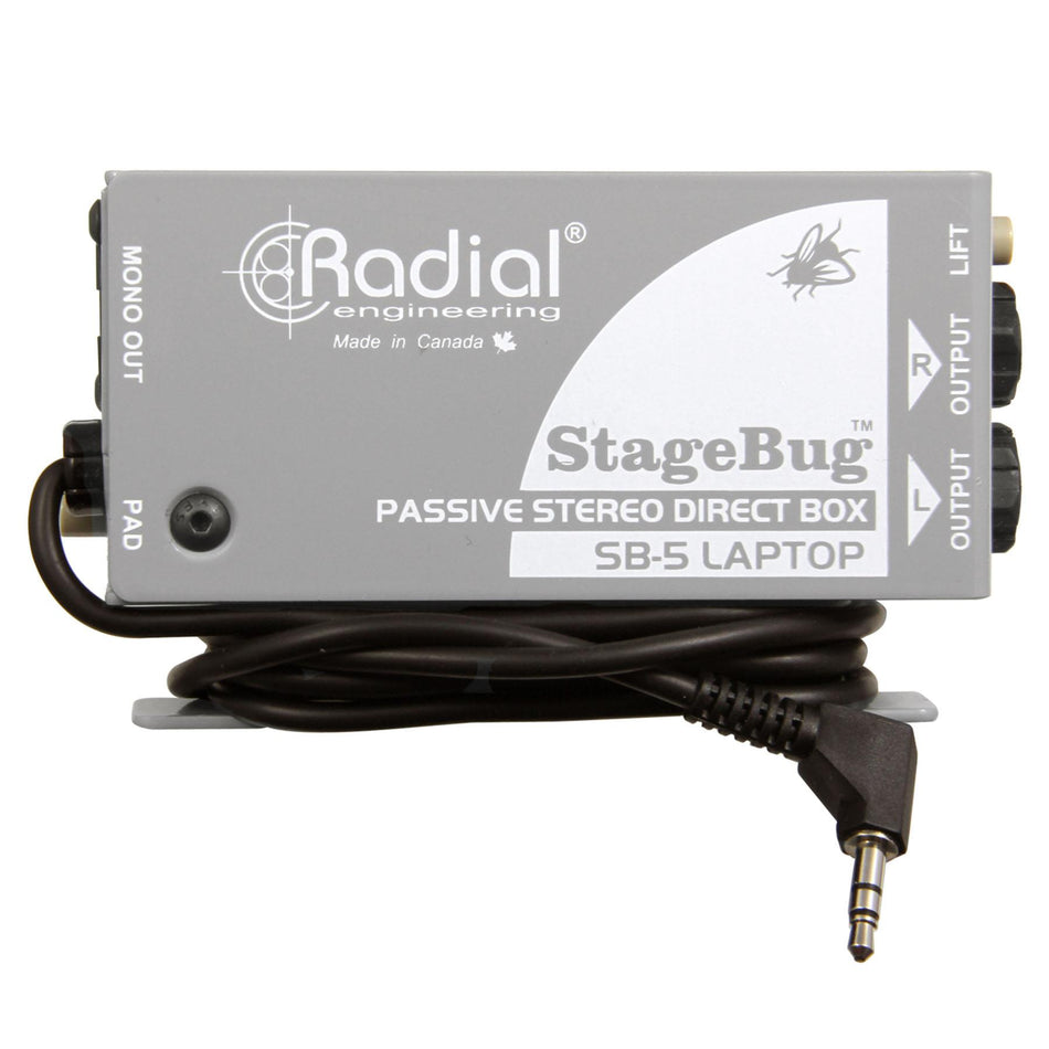 Radial Engineering StageBug SB-5 Laptop Direct Box - SB5 DI