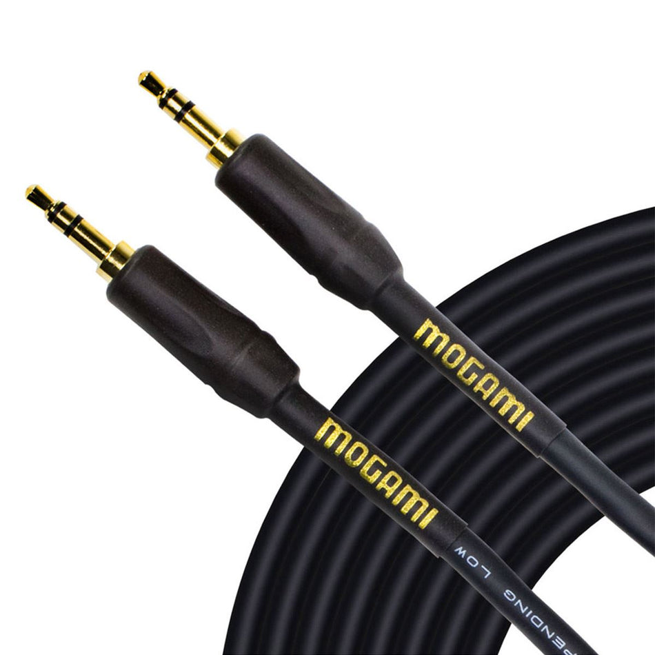 Mogami Gold 1/8" (3.5mm) TRS Male to Same Stereo Audio Cable, 20 Foot