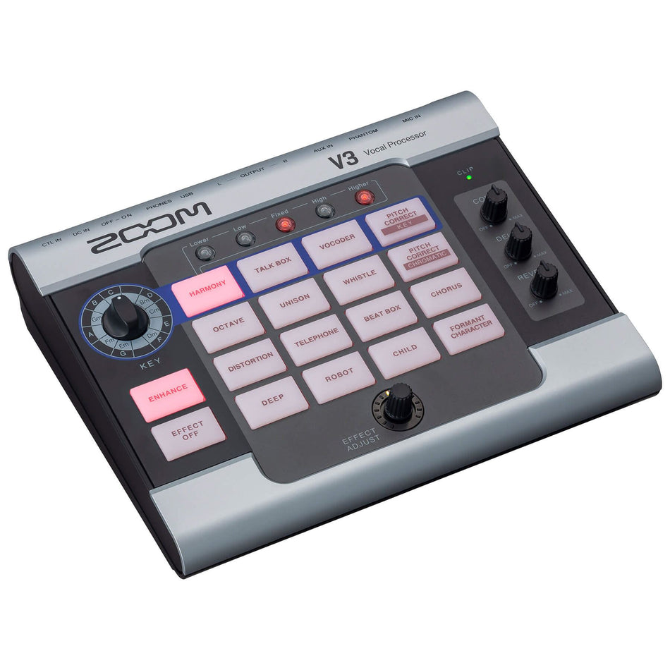 Zoom V3 Multi-Effects Vocal Processor