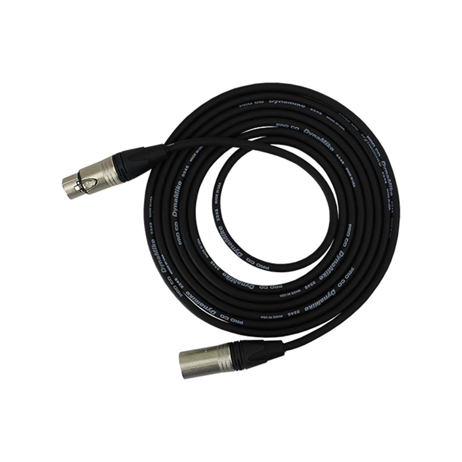 Pro Co Excellines EXMN-20 20-Foot XLR Microphone Cable EXMN20 Cord Studio Stage