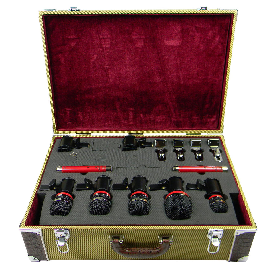 Avantone CDMK-7 7 Mic Drum Microphone Kit w/ Case
