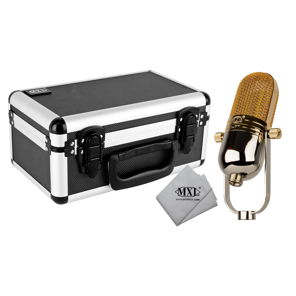 MXL R77 Classic Ribbon Microphone R-77 Figure-8 Mic Studio Vocal Instrument Drum