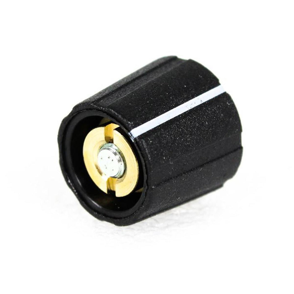 PixelGear 15mm Black Matte Collet Knob with Indicator Line for DBX 160, 160X, 160XT