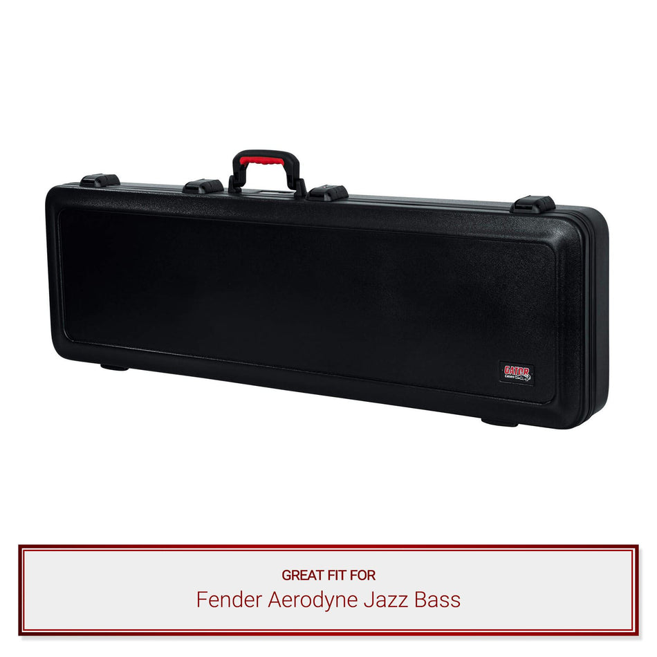 Gator ATA Bass Guitar Case fits Fender Aerodyne Jazz Bass