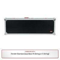Gator Bass Road Case for Fender Standard Jazz Bass (4-String or 5 String)