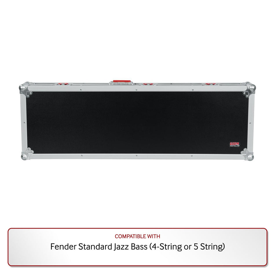 Gator Bass Road Case for Fender Standard Jazz Bass (4-String or 5 String)