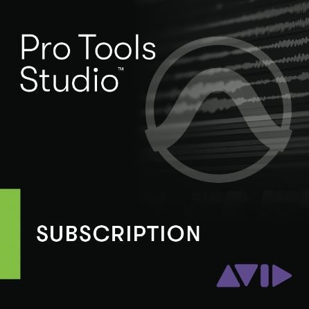Avid Pro Tools Studio NEW Annual Subscription (Paid Annually) - Digital Download