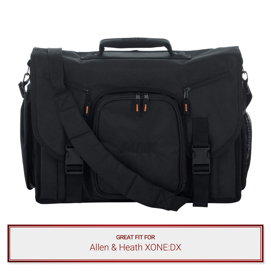 Gator Cases 19" Messenger Bag fits Allen & Heath XONE:DX