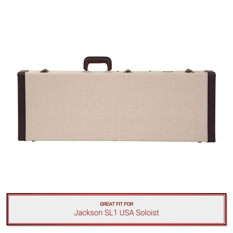 Gator Cases Journeyman Case fits Jackson SL1 USA Soloist Electric Guitars