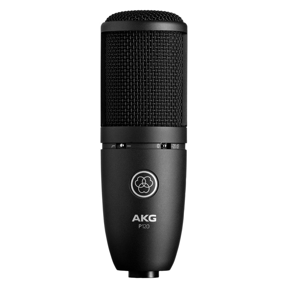 AKG P120 Cardioid Studio Condenser Microphone w/ Clip