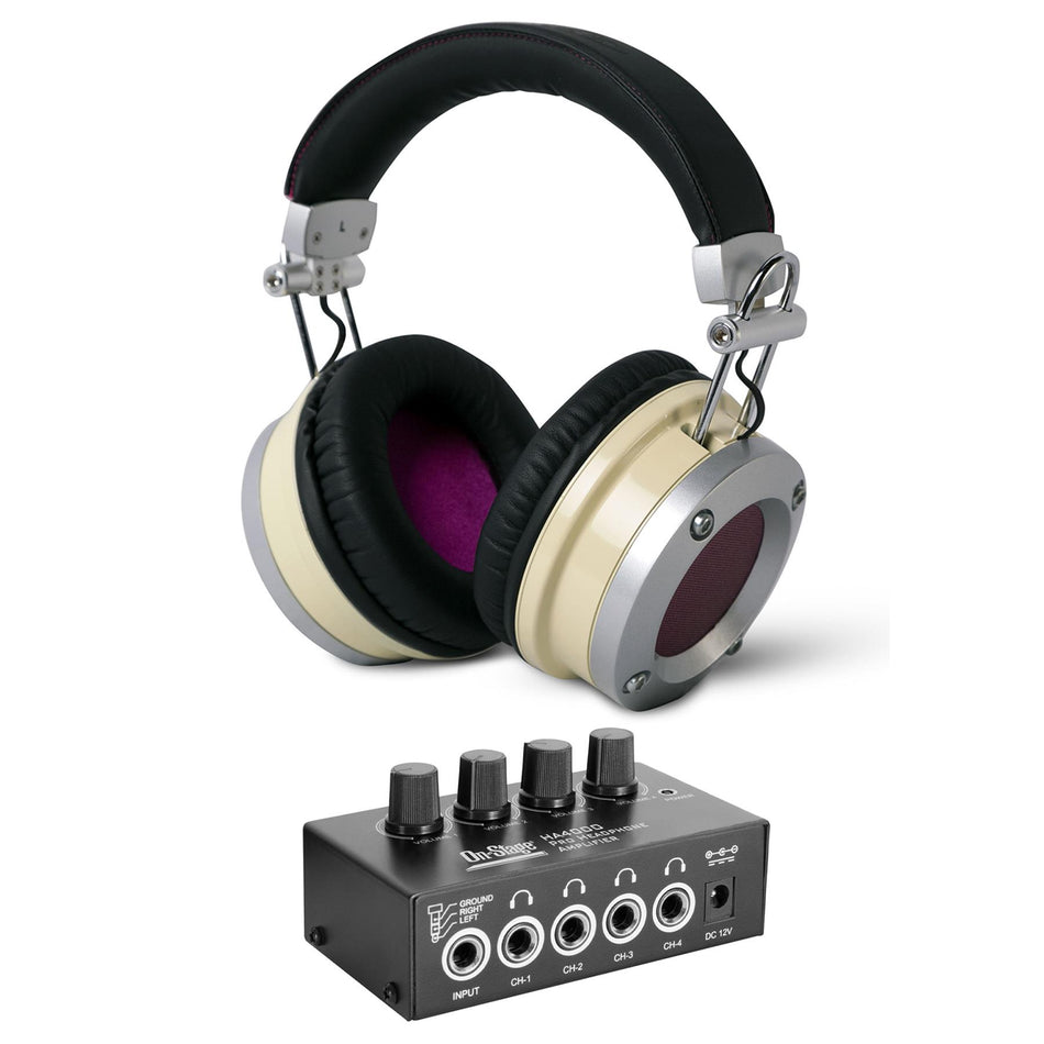 Avantone Pro MP1 Mixphones Bundle with On-Stage HA4000 Headphone Amp