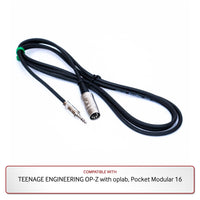RapcoHorizon 6-Foot MIDI to 1/8" TRS (Type-A) Cable for TEENAGE ENGINEERING OP-Z with oplab, Pocket Modular 16
