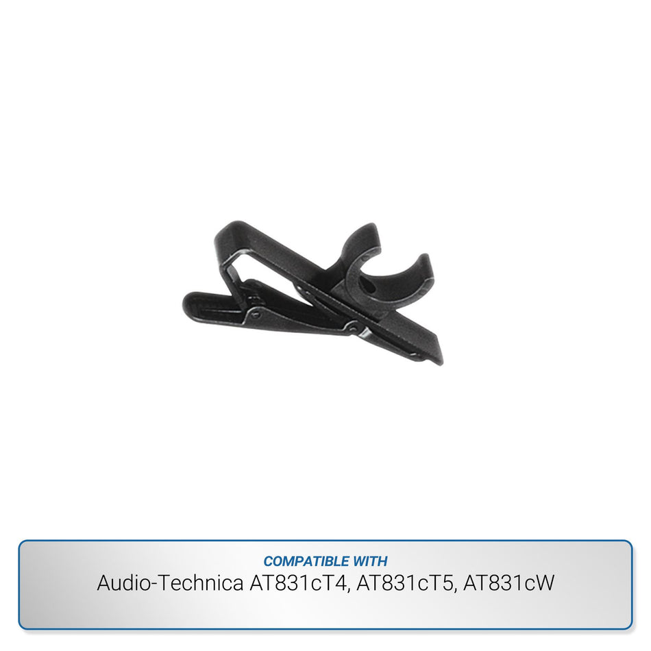 Audio-Technica Lavalier Clip compatible with AT831cT4, AT831cT5, AT831cW