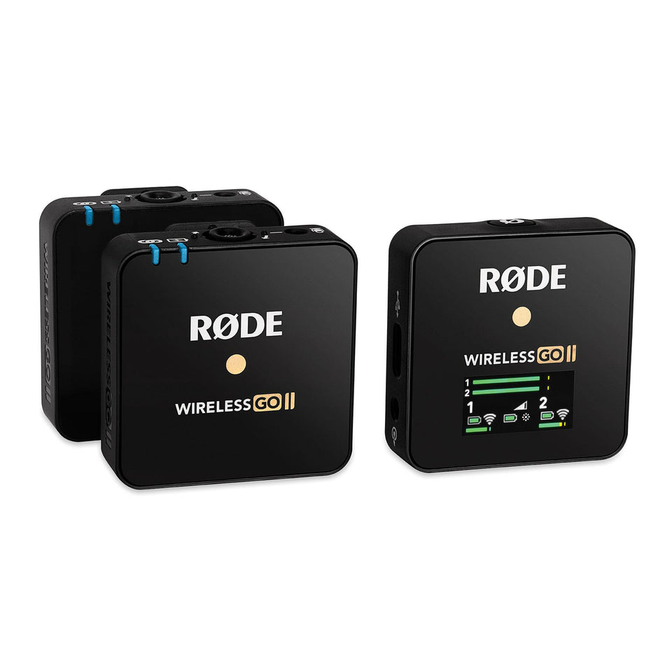 Rode Wireless GO II Dual Channel Compact Wireless Microphone System Interview