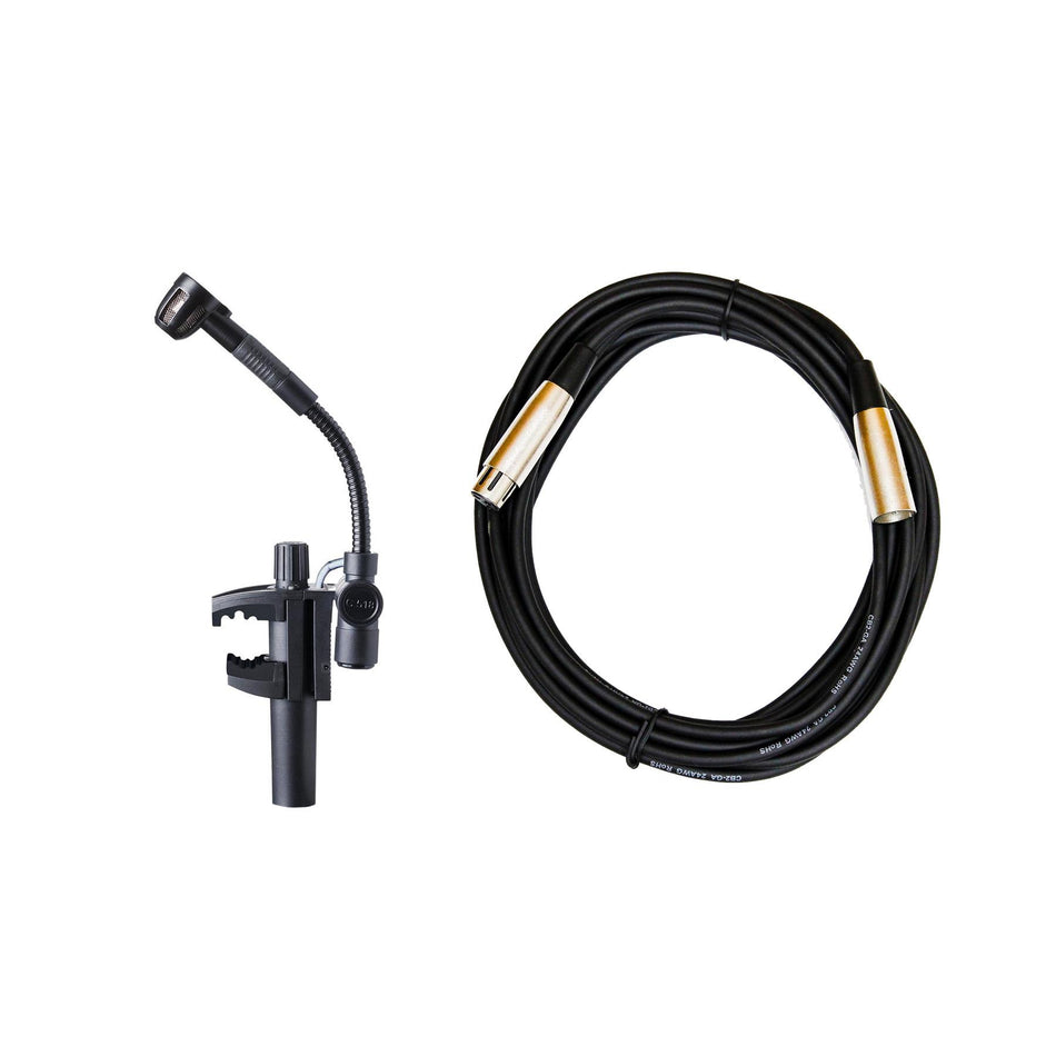AKG C518M Miniature Condenser Microphone Bundle with 20-foot XLR Cable
