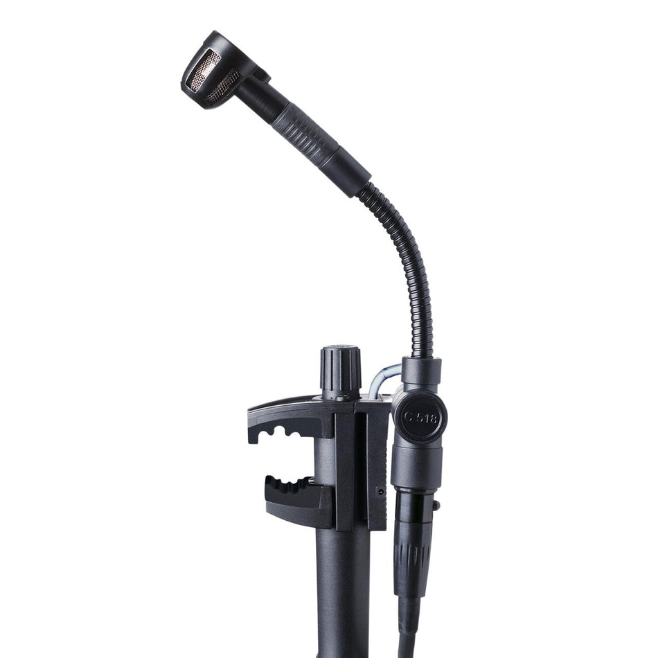 AKG C518M Miniature Clamp-on Condenser Drum/Percussion Microphone with XLR Cable