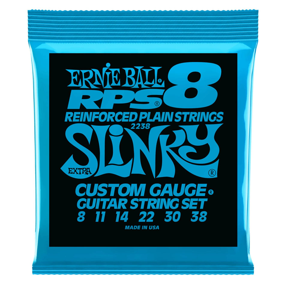 Ernie Ball 2238 RPS-8 Slinky Electric Guitar Strings