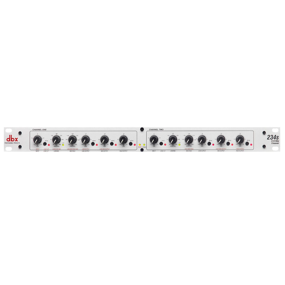 DBX 234s Stereo 2/3-Way, Mono 4-Way Crossover