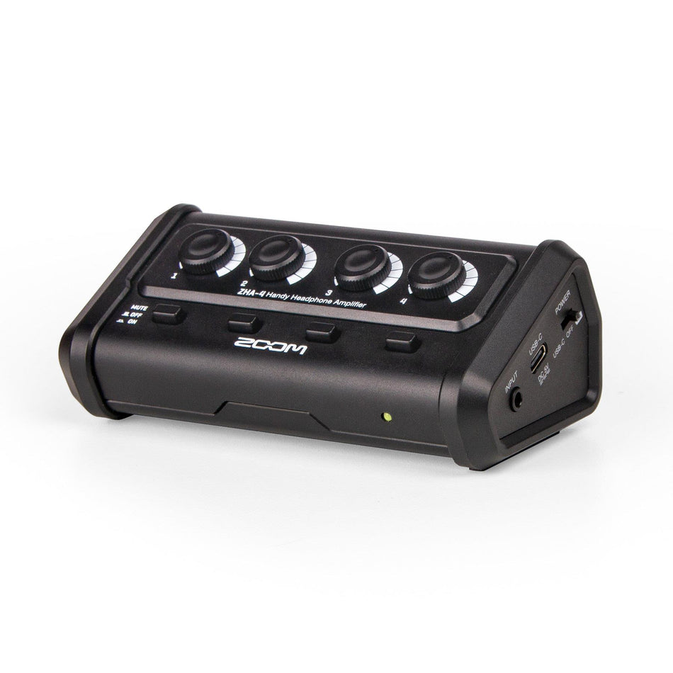 Zoom ZHA-4 Handy Headphone Amplifier Portable Battery Powered ZHA4 Amp