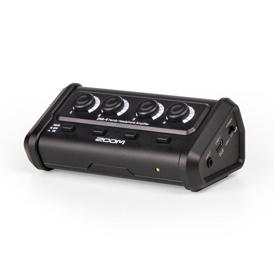 Zoom ZHA-4 Handy Portable Battery Powered Headphone Amplifier