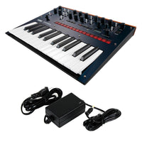 Blue Korg Monologue Synthesizer Bundle with Power Adapter