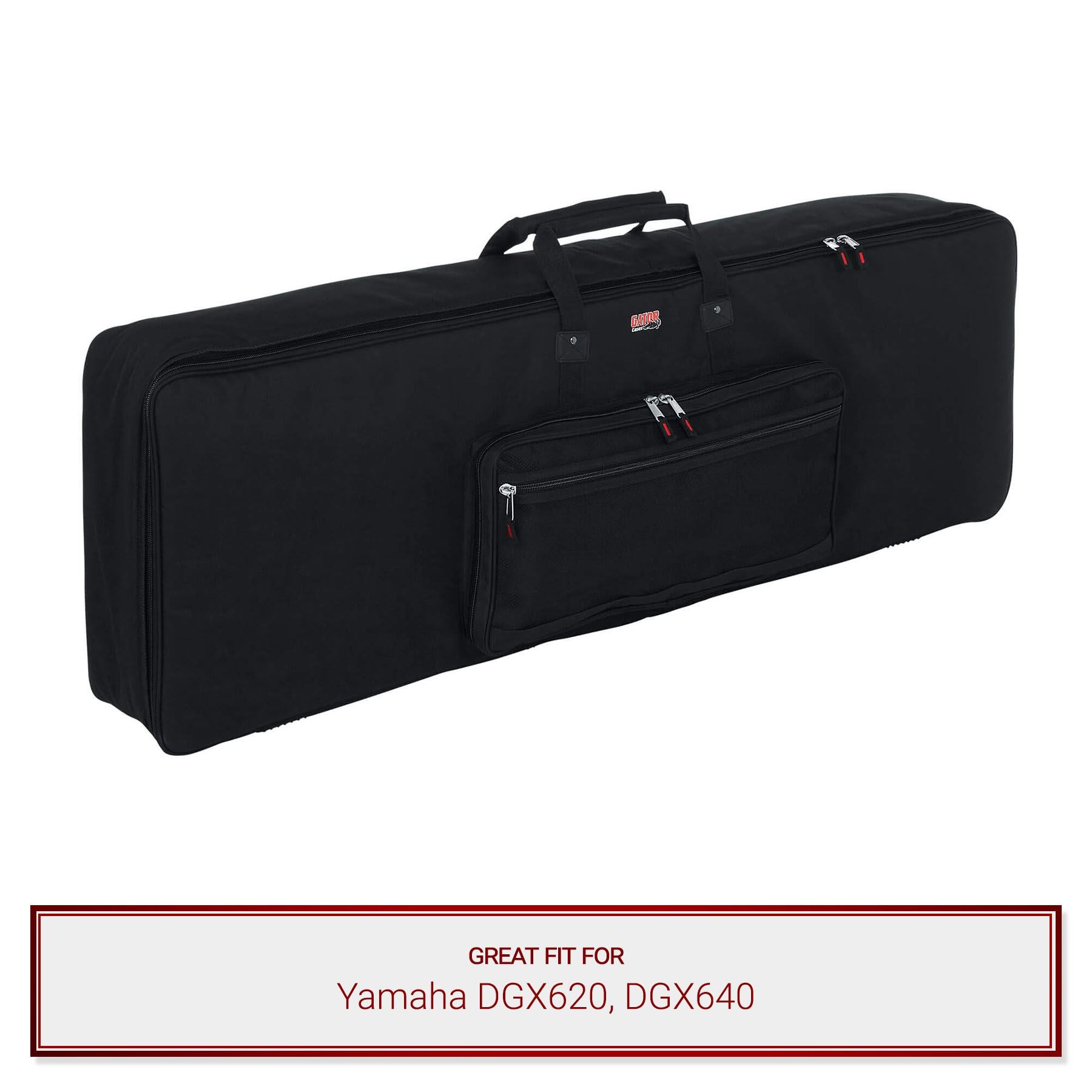 Gator Cases Keyboard Gig Bag fits Yamaha DGX620, DGX640