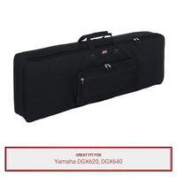Gator Cases Keyboard Gig Bag fits Yamaha DGX620, DGX640