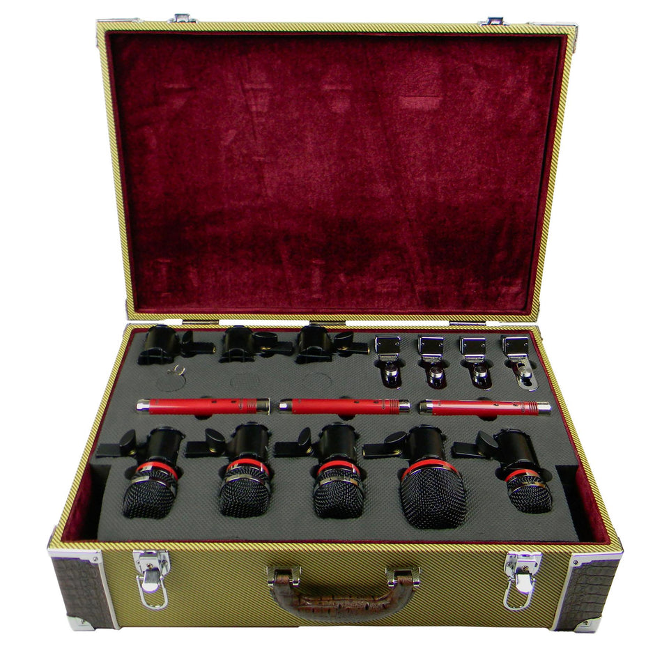 Avantone CDMK-8 8-Mic Drum Microphone Kit w/ Case