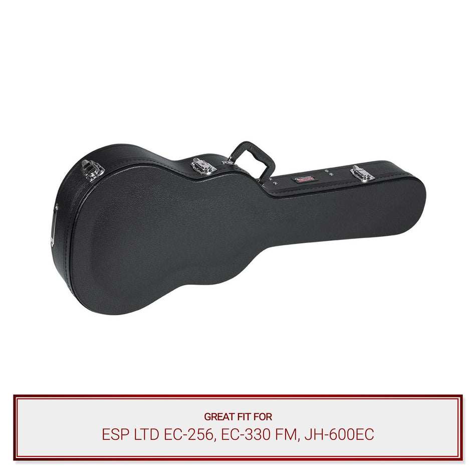 Gator Cases Wood Case fits ESP LTD EC-256, EC-330 FM, JH-600EC Guitars