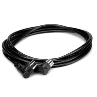Hosa MID-310RR 10-foot 5-Pin Right-Angle MIDI Cable