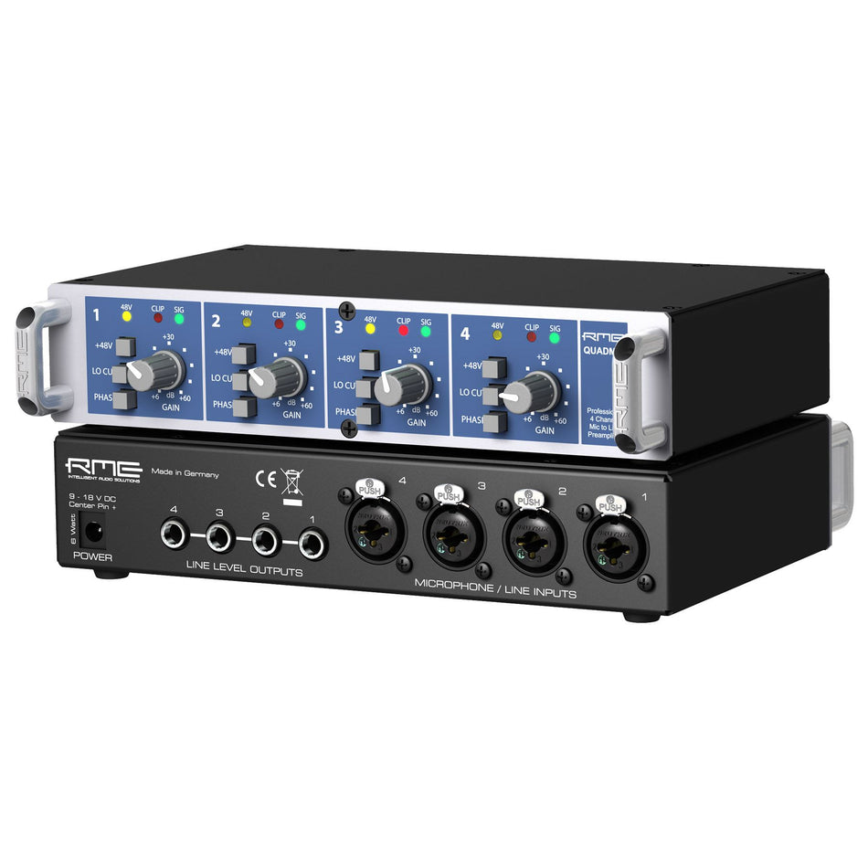 RME QuadMic II 4-Channel portable Mic Preamp
