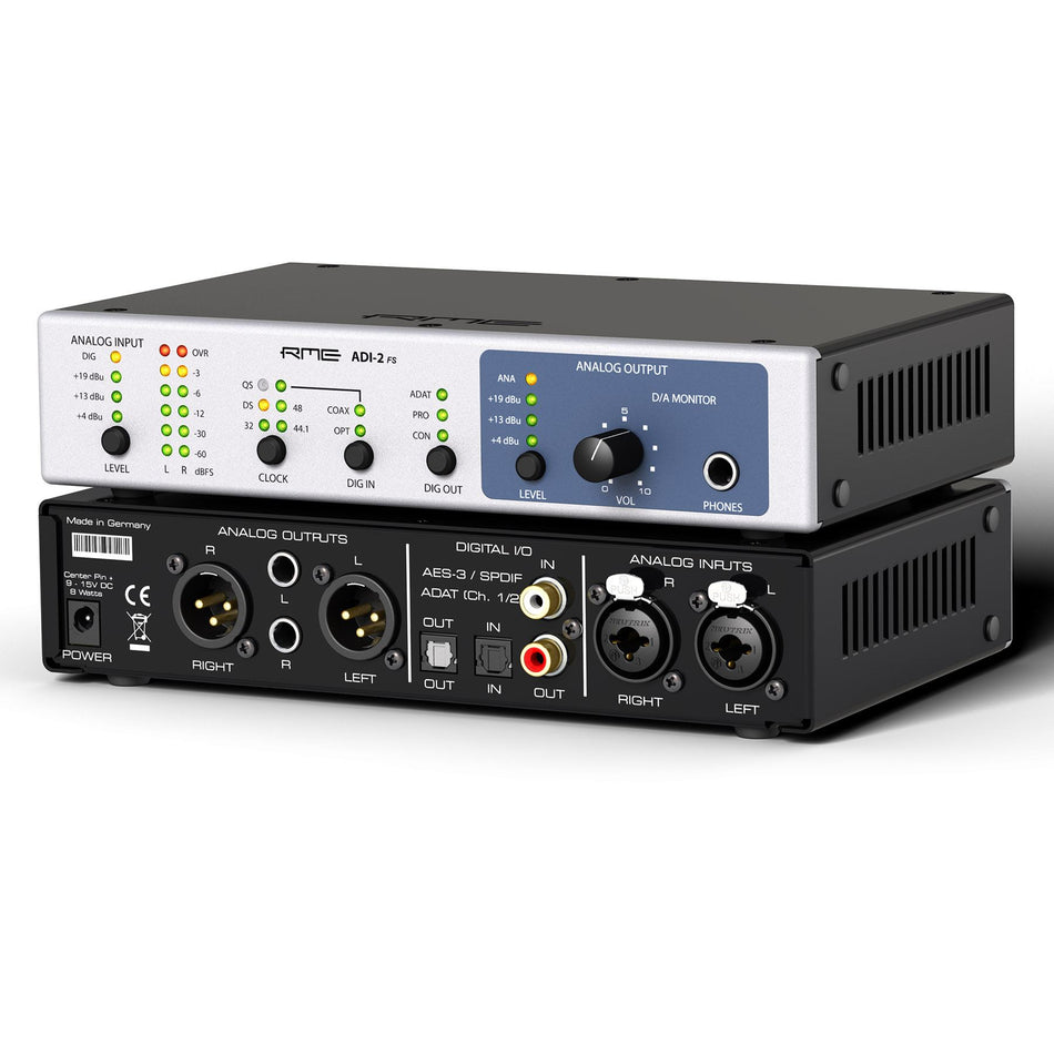 RME ADI-2 FS High-Precision 192 kHz 2-Channel AD/DA Converter
