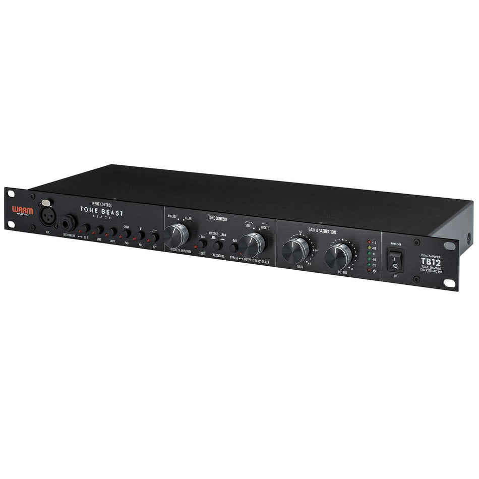 Warm Audio TB12 Tone Beast Black Mic Preamp
