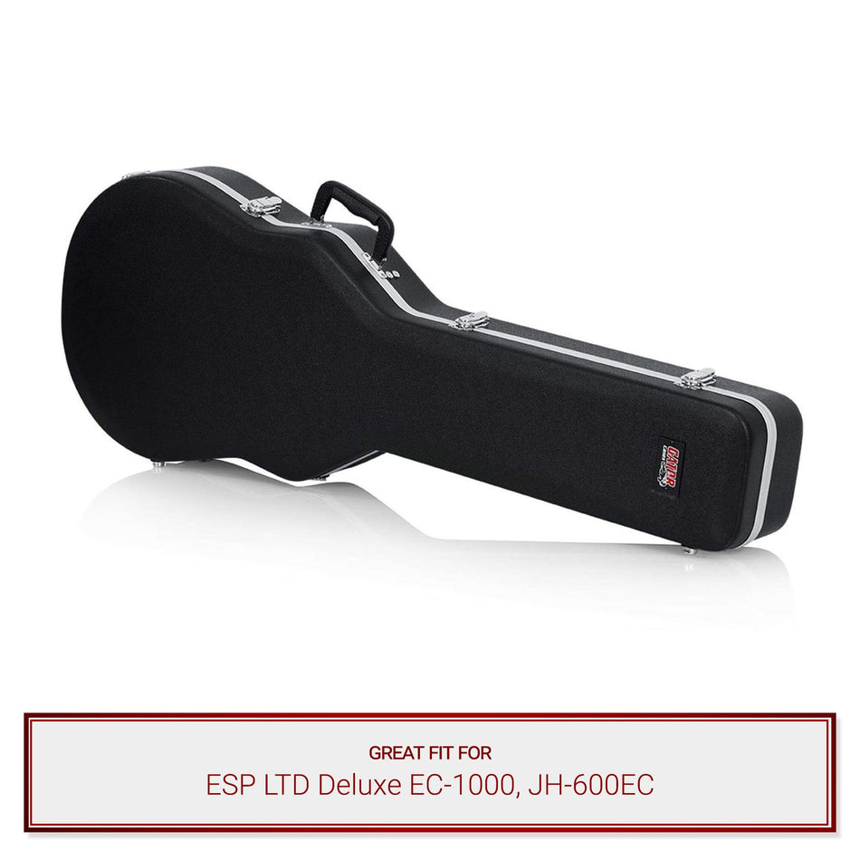 Gator Deluxe Guitar Case fits ESP LTD Deluxe EC-1000, JH-600EC Guitars