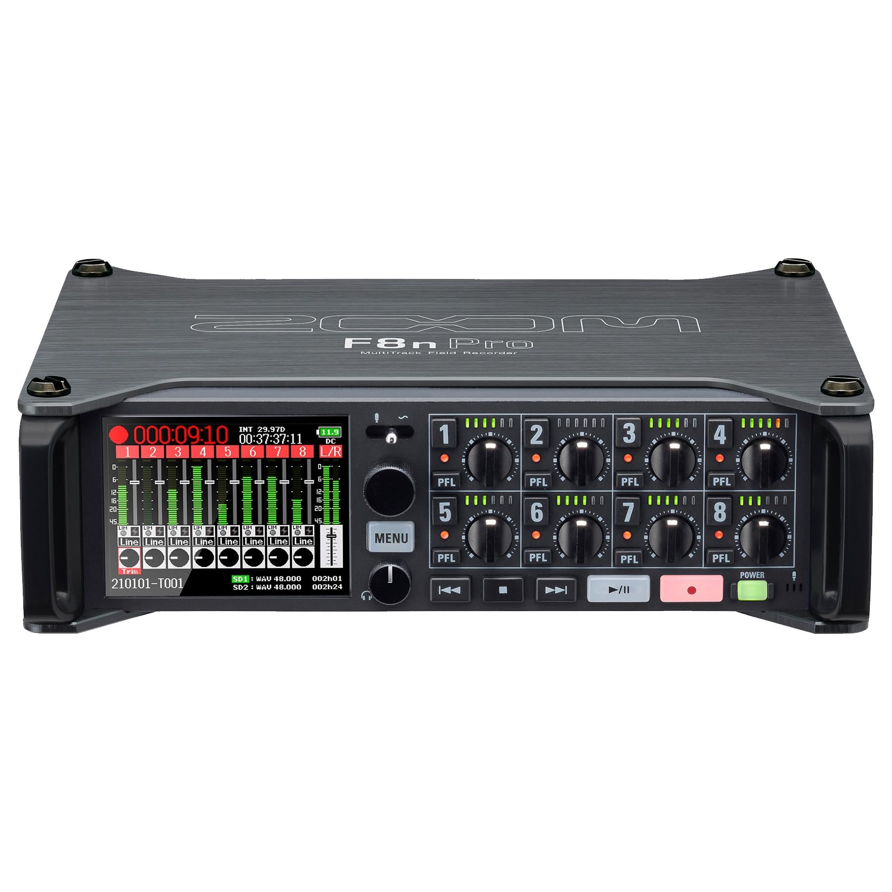 Zoom F8n Pro Digital Multi-Track Field Recorder – Pixel Pro