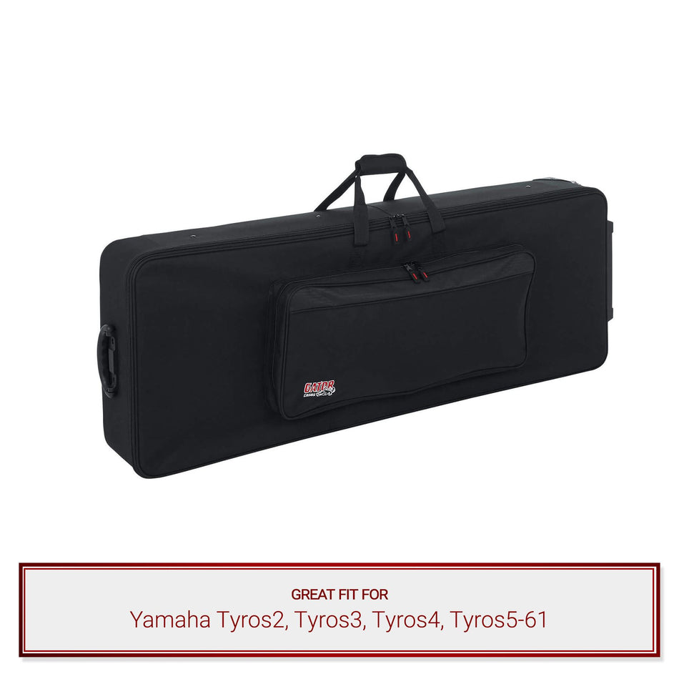 Gator Cases Keyboard EPS Foam Case fits Yamaha Tyros2, Tyros3, Tyros4, Tyros5-61