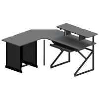 Gator Frameworks GFW-DESK-SET Content Creator Desk Set, Black