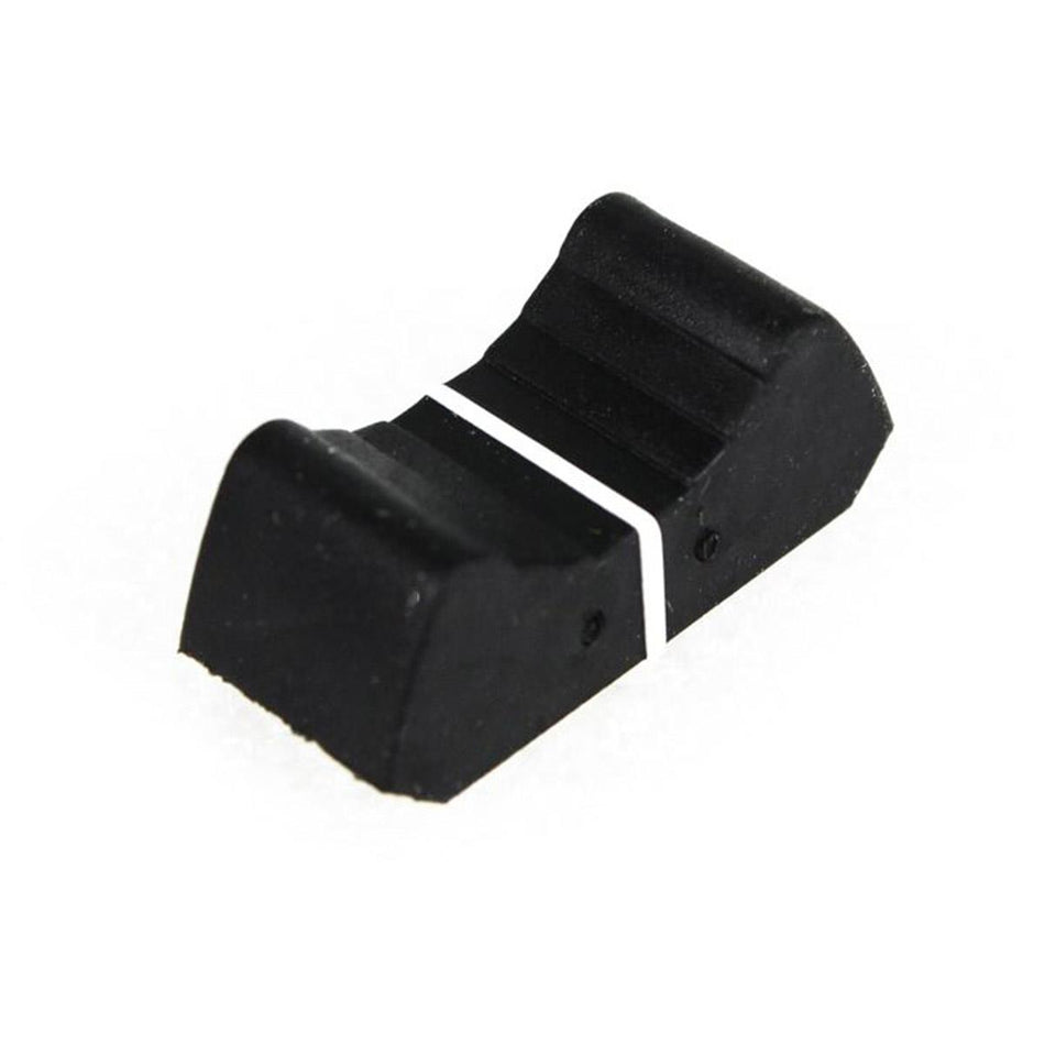PixelGear Black Soft Touch Fader Cap with White Indicator Line