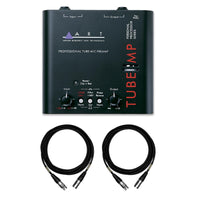 ART Tube MP Microphone Preamp Bundle with 2 Premium 15-foot XLR Mogami Cables