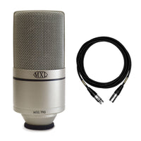 MXL 990 Studio Condenser Microphone Bundle with Mogami XLR Cable