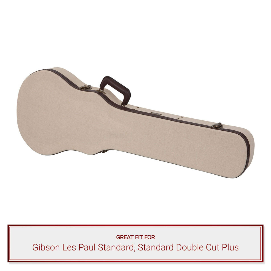 Gator Journeyman Case fits Gibson Les Paul Standard, Standard Double Cut Plus